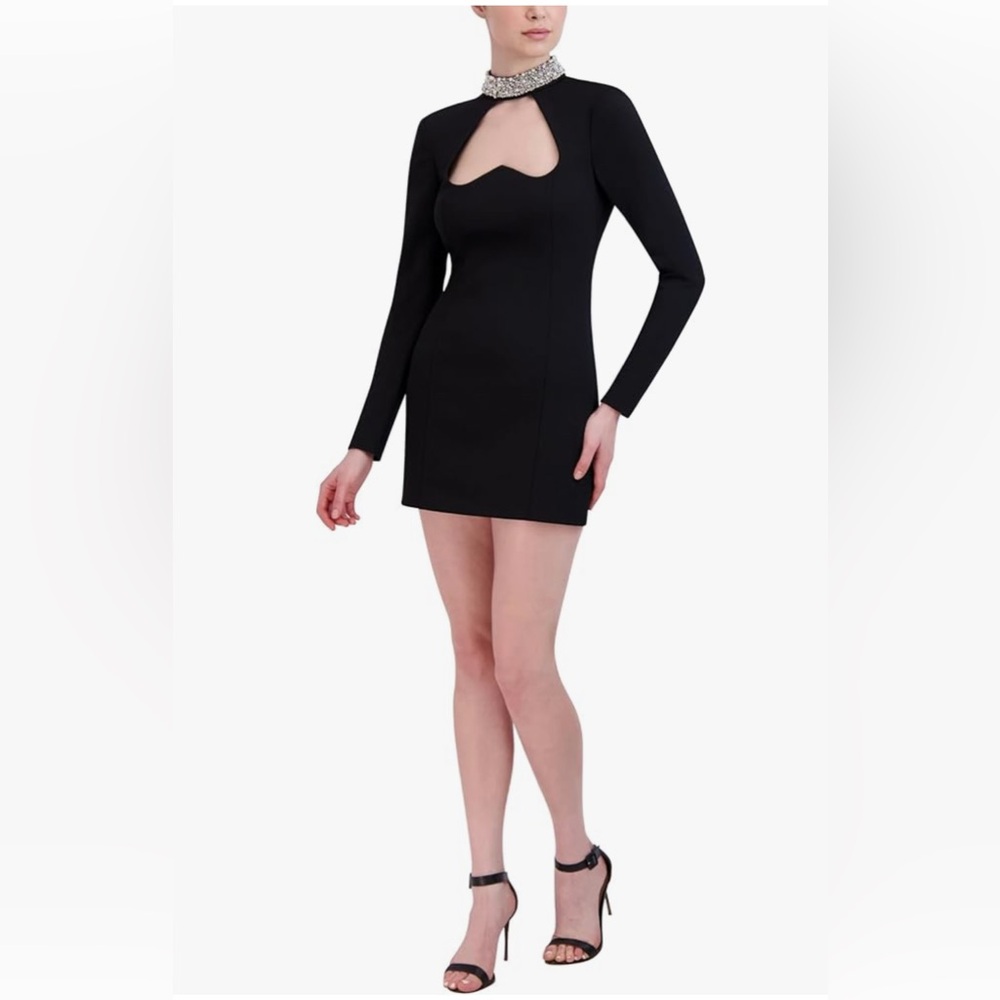 BCBGMaxAzria black mini dress